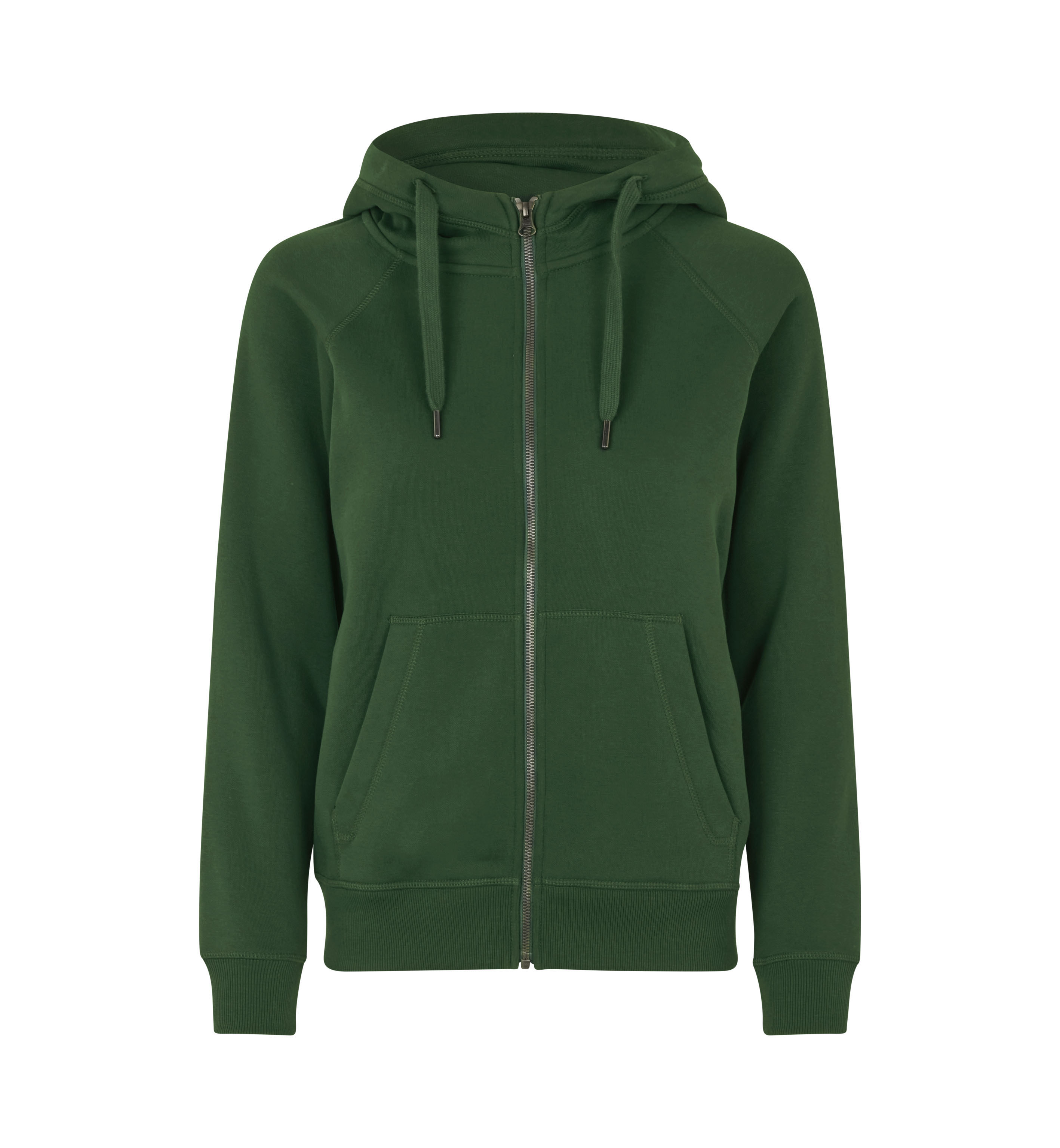 ID Core Full Zip  Hoodie, dame-Grøn
