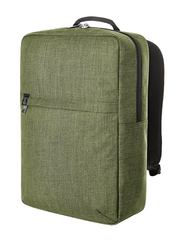 HALFAR Laptop Rygsæk - rPET-Flaskegrøn