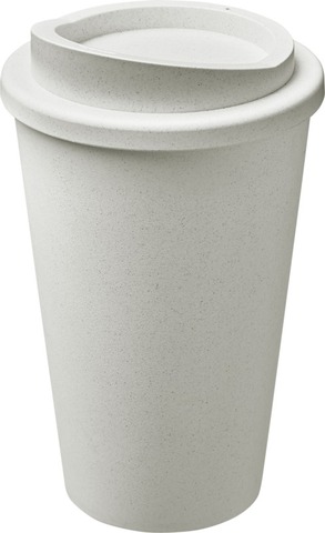 Recycled Americano® 350 ml isoleret krus - rPet-Hvid