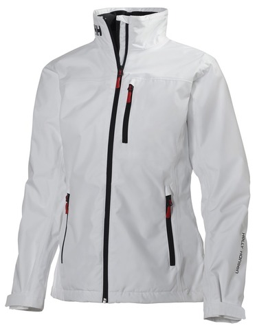 HELLY HANSEN Crew Midlayer Jakke, dame-Hvid