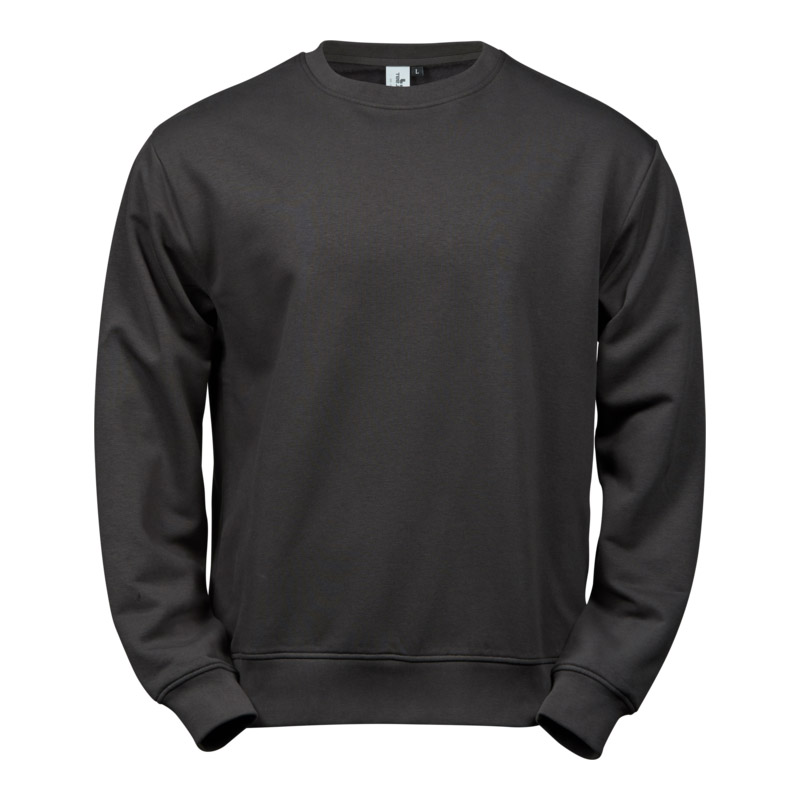 TEE JAYS Power Sweatshirt - Økologisk-Grå