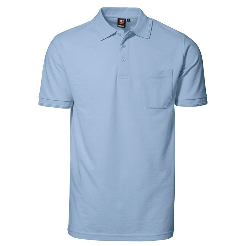 ID Pro Wear Poloshirt - Lomme-Lyseblå