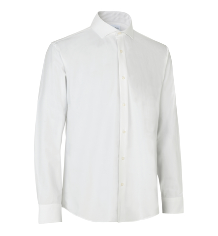 SEVEN SEAS Hybrid Skjorte, Herre-Hvid