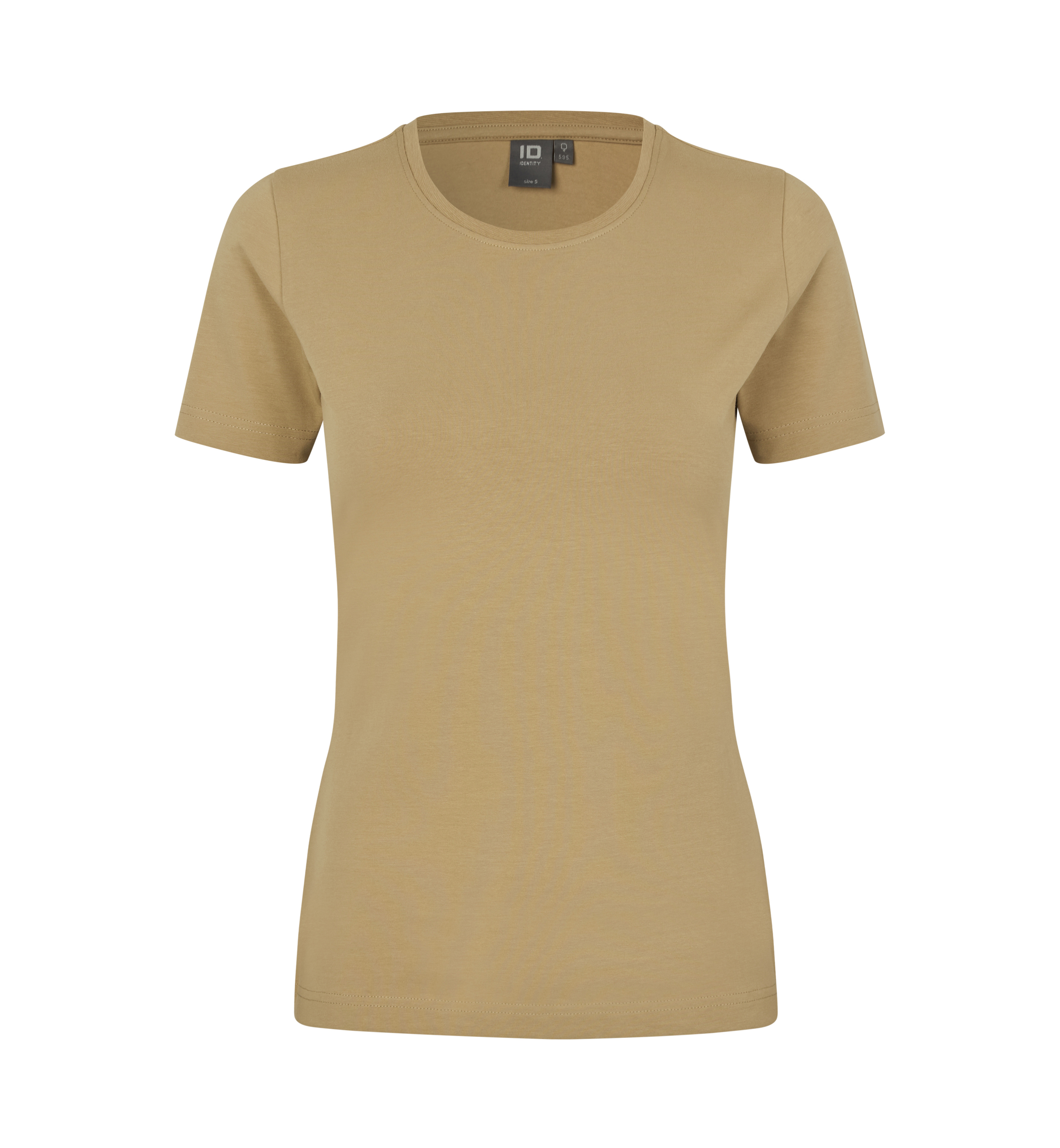 ID Stretch T-shirt komfort, dame-Sand
