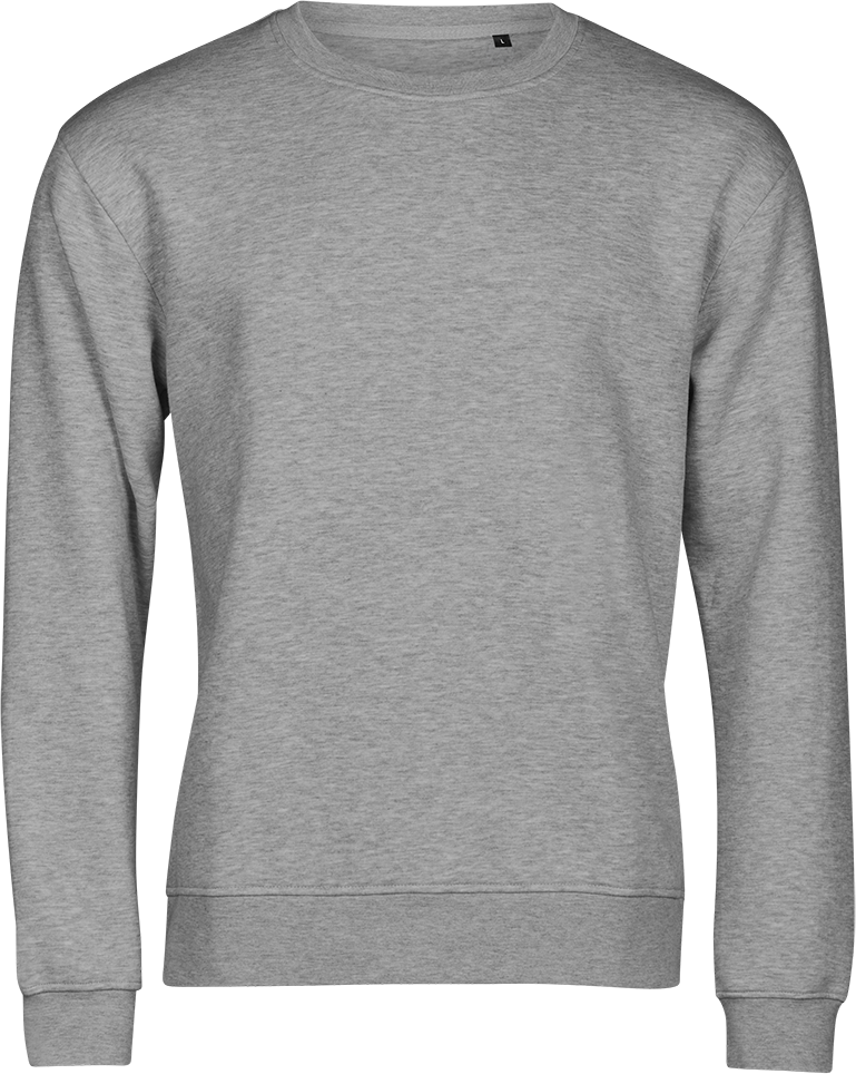 TEE JAYS Urban Sweatshirt - Økologisk Bomuld-Lysegrå