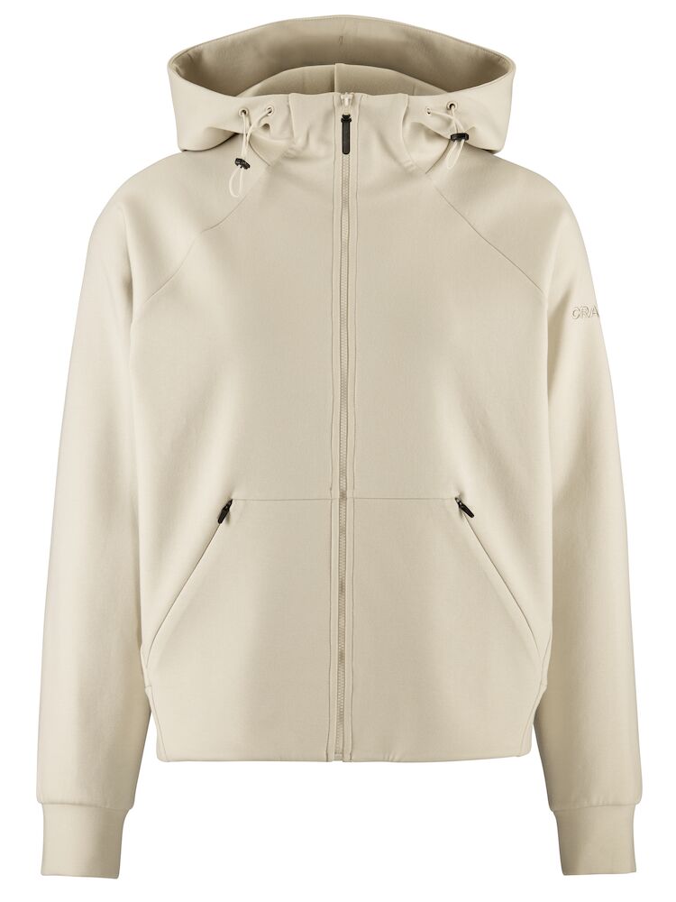 CRAFT ADV Join FZ Hoddie, Dame - 48% rPet-Beige