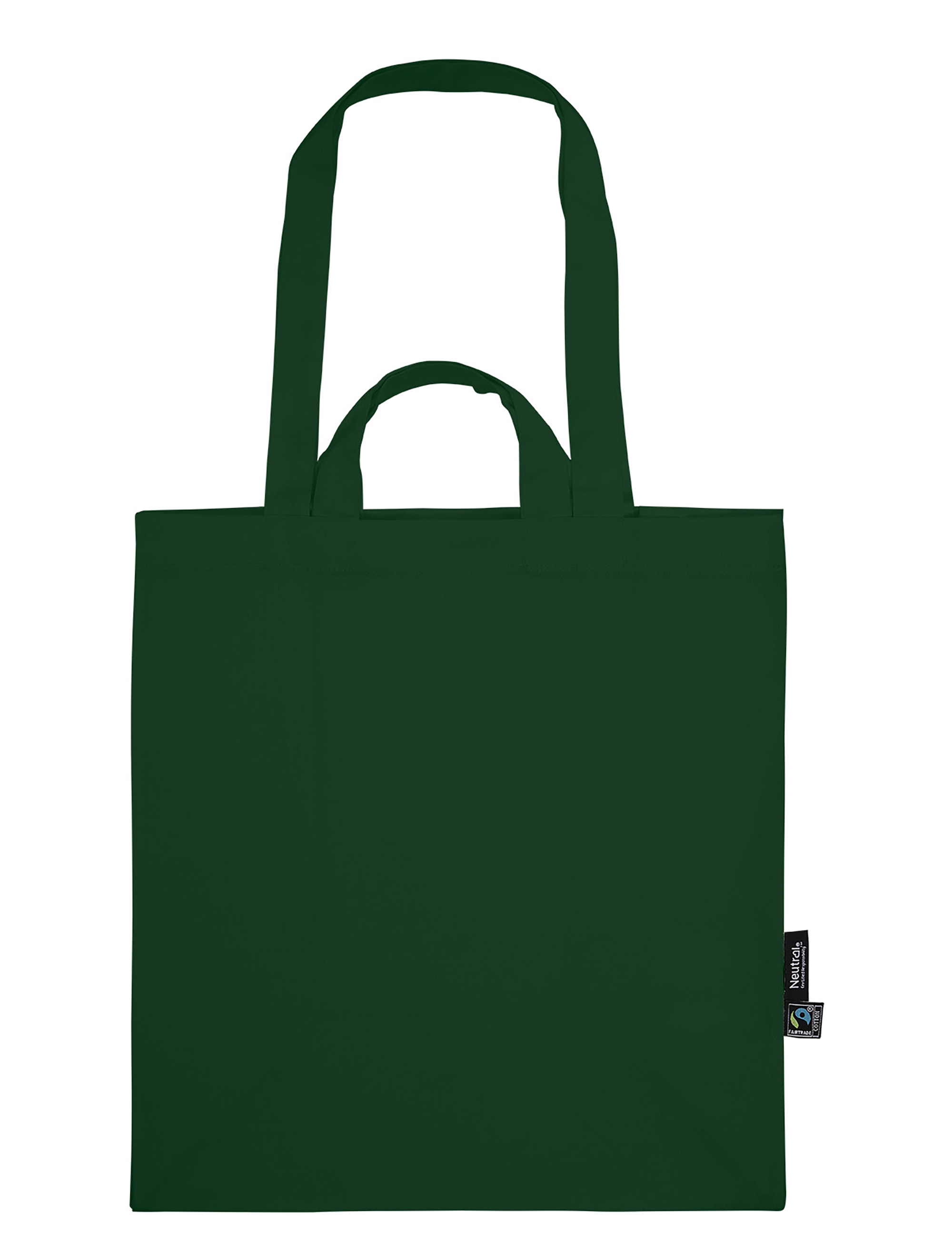 NEUTRAL Kraftig Mulepose med Multi Stropper, 100% Økologisk Fairtrade Bomuld-Grøn