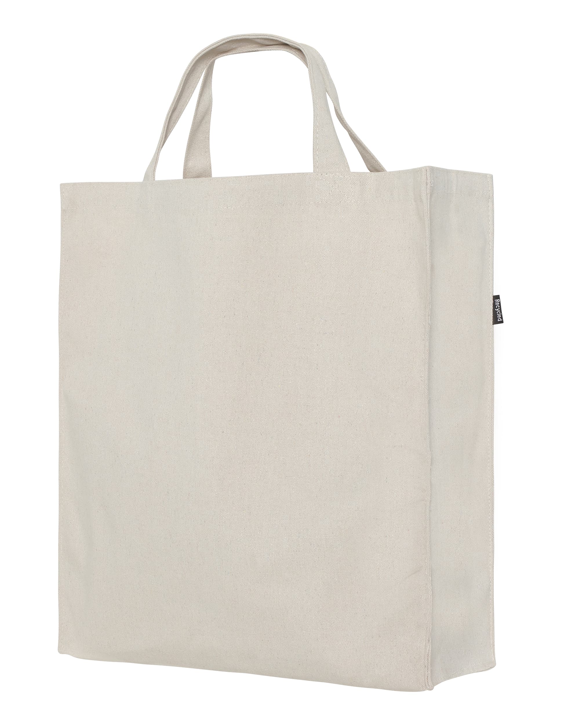 Mulepose med kort hank-Natur