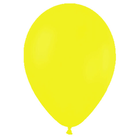 Bionedbrydelig Balloner Pastel str. 38 x 28 cm.-117 Bright Yellow