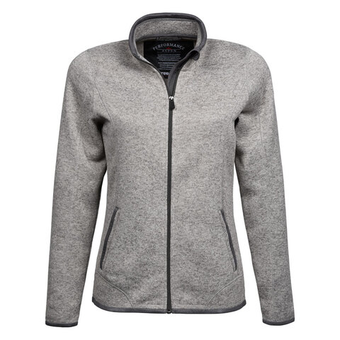 TEE JAYS Outdoor Fleece, dame-Grå