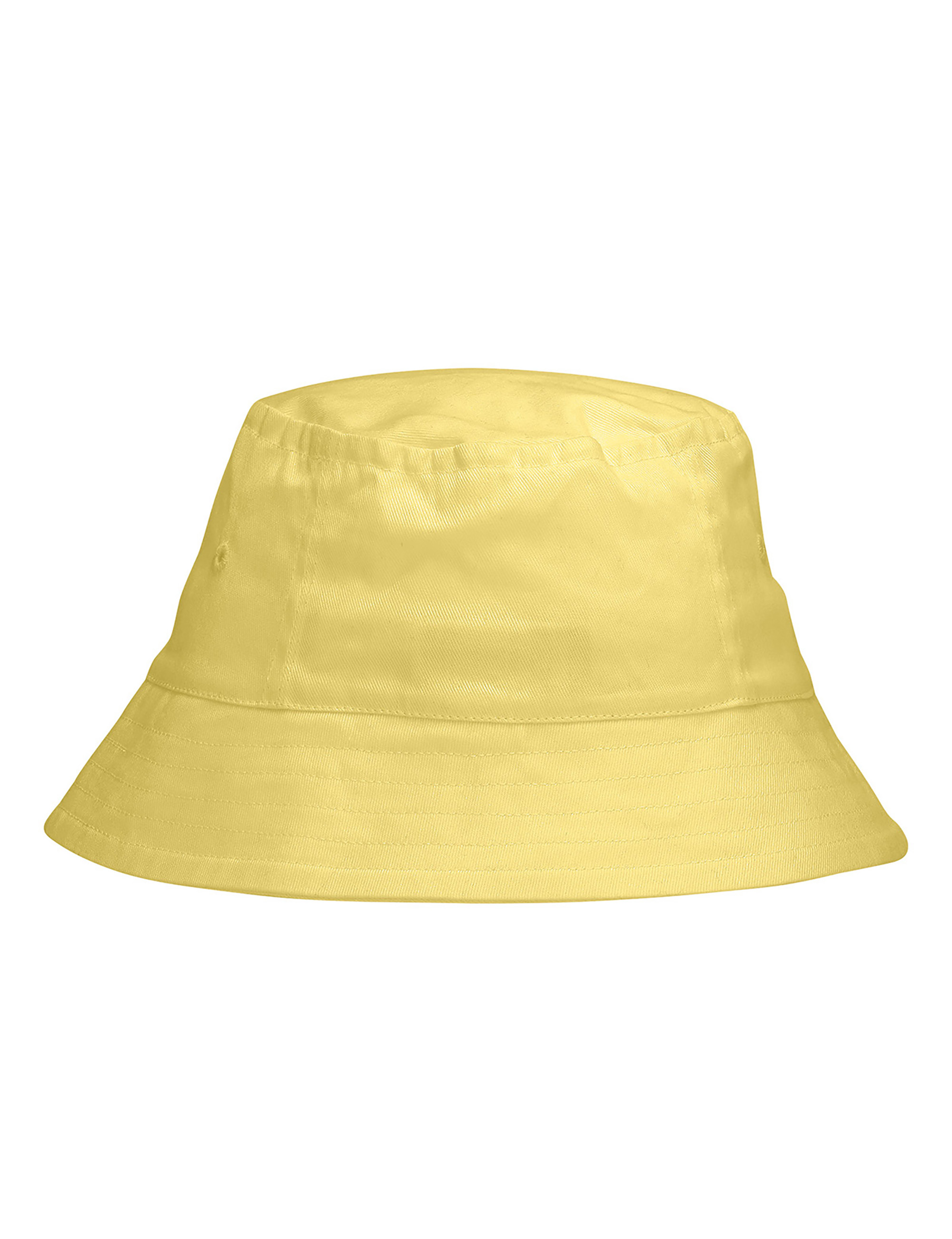 NEUTRAL Bucket Hat - Økologisk Fairtade Bomuld-Lyse Gul