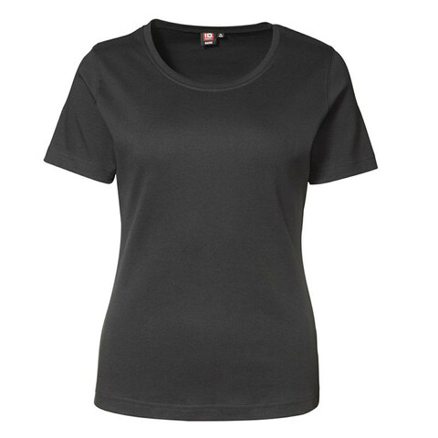 ID Interlock T-shirt Dame-Sort