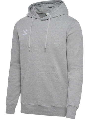 HUMMEL 2.0 Hoodie, Herre - Økologisk Bomuld-Grå melange