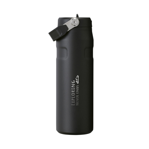 Stanley IceFlow™ 2.0 700 ml vandflaske med vippesugerør-Sort