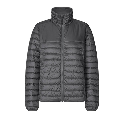 Letvægtsjakke | vatteret | dame-Silver grey