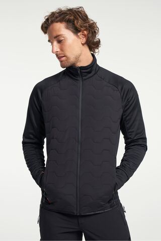 TENSON TXlite Hybrid Zip, herre-Sort