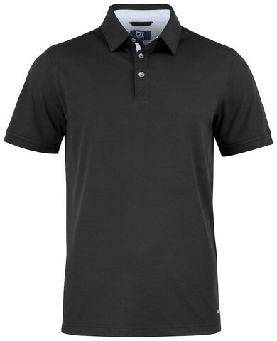 CUTTER & BUCK Polo Advante Premium, Herre-Sort