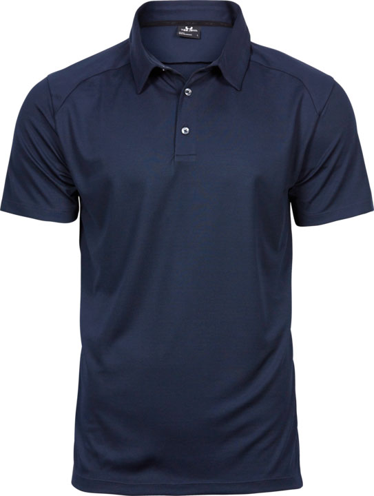 TEE JAYS Luxury Sport Polo-Navy