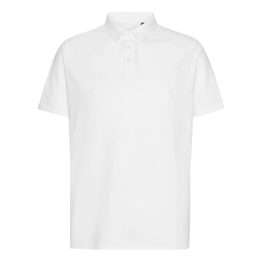 NEUTRAL Tiger Cotton Polo - 100% Økologisk Fairtrade Bomuld-Hvid