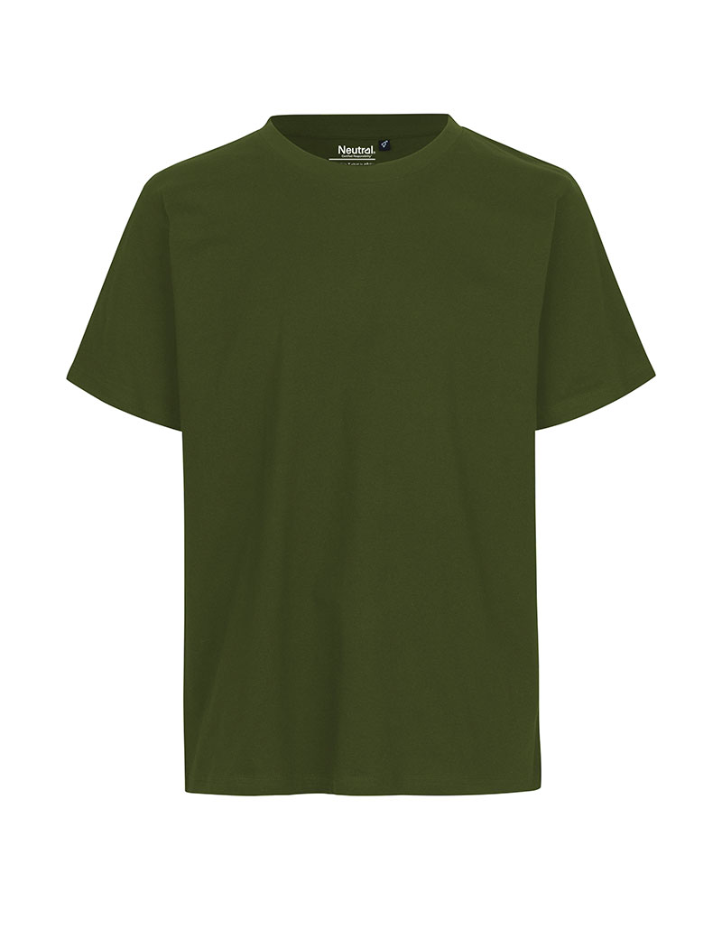 NEUTRAL Regular Unisex T-shirt, 100% Økologisk Fairtrade Bomuld-Army
