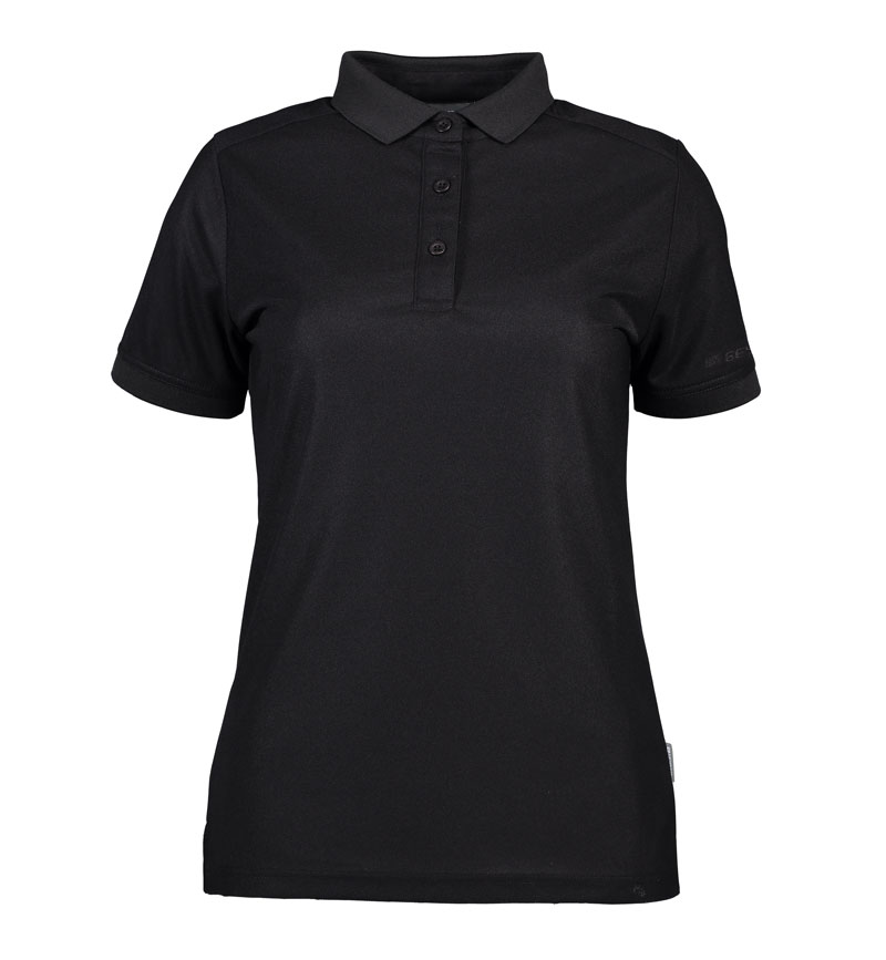 GEYSER Functional polo shirt, dame-Sort