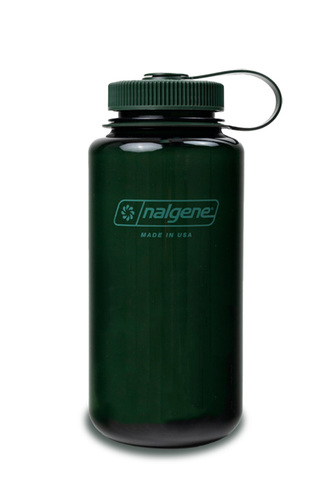 NALGENE Drikkeflaske, 1 Ltr. - 50% rPet-Mørkegrøn