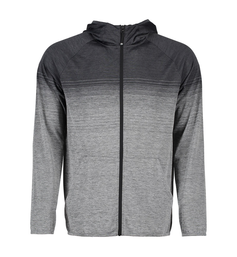 GEYSER seamless Sweatshirt, herre-Grå