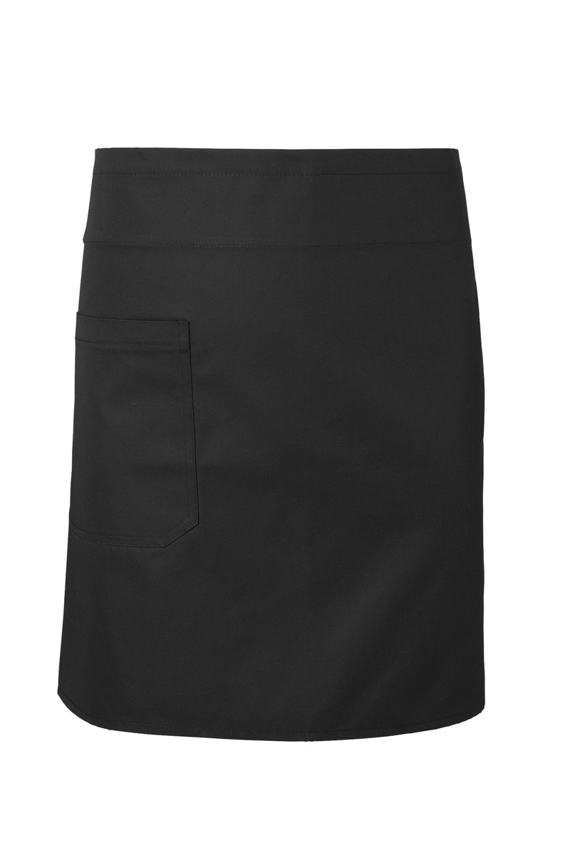 NEUTRAL Kort Serveringsforklæde, 100% Økologisk Fairtrade Bomuld-Sort