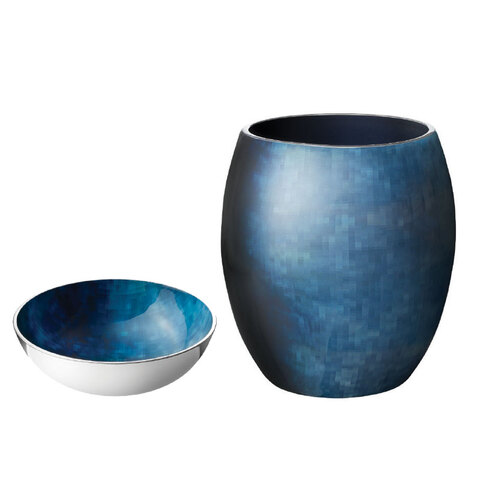 STELTON Stockholm Aquatic  Skål og Vase-Blå