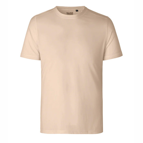 NEUTRAL Performance T-shirt, 100% Genanvendt Polyester-Sand