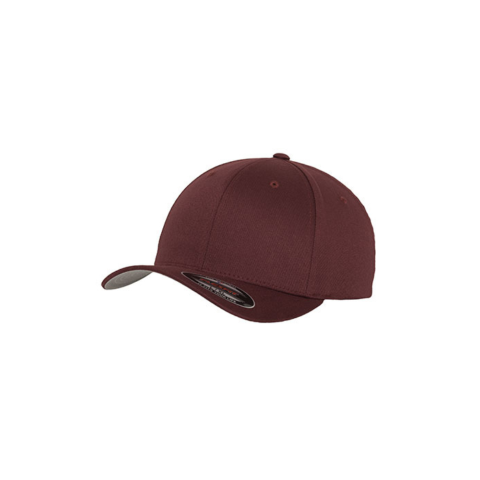FlexFit - Wooly Combed Cap-Maroon