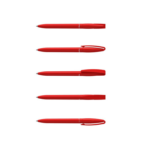 KLIO Cobra Kuglepen - rPET-Rød