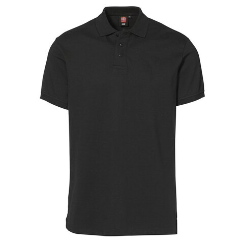 ID Piqué Poloshirt Stretch-Sort