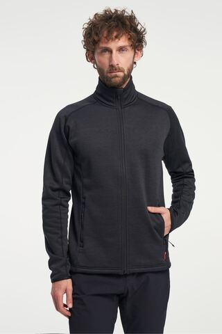 TENSON TXlite Midlayer Zip, Herre-Sort