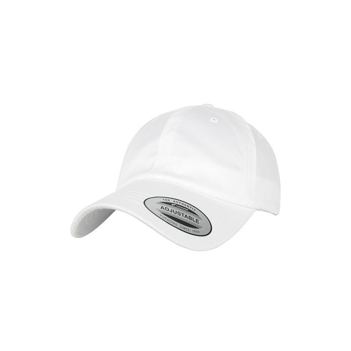 FLEXFIT - Low Profile Organic Cotton Cap-Hvid