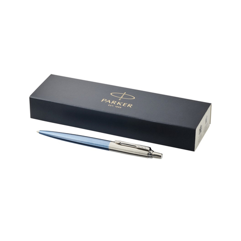 Parker Jotter Bond Street kuglepen (blå refill)-Lyseblå
