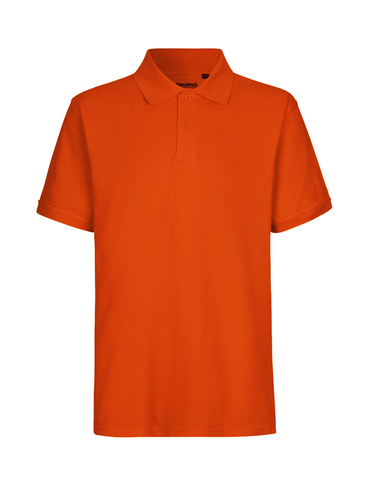 NEUTRAL Classic Polo, 100% Økologisk Fairtrade Bomuld-Orange