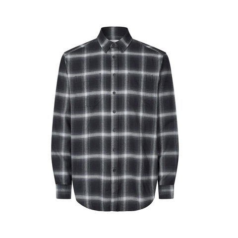 SEVEN SEAS Flannel | unisex-Silver grey