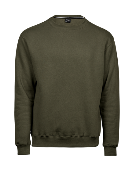 TEE JAYS Heavy Sweatshirt-Oliven