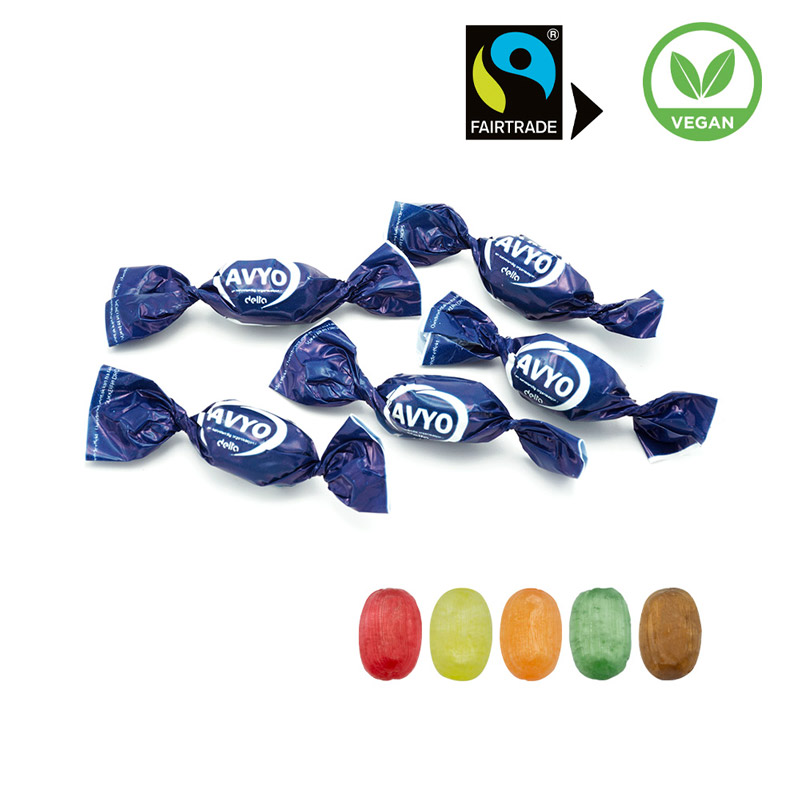 Fairtrade Mini Frugt mix Bolsjer - Vegansk-Frugtmix