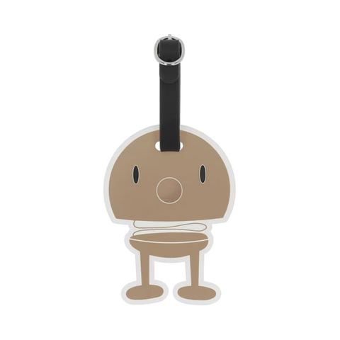 Hoptimist Bag tag-Latte