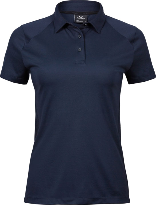 TEE JAYS Luxury Sport Polo, dame-Navy