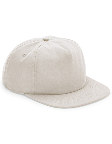 Økologisk Bomulds Panel Cap-Sand