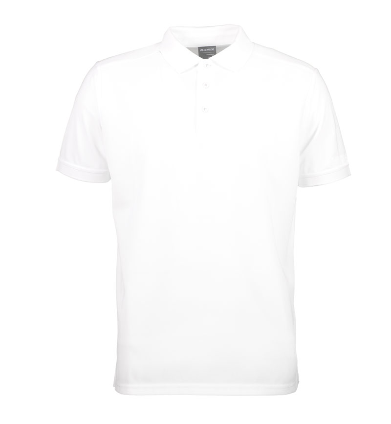 GEYSER Poloshirt-Hvid