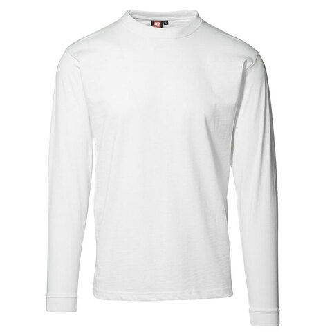 ID Pro Wear T-shirt - Langærmet-Hvid