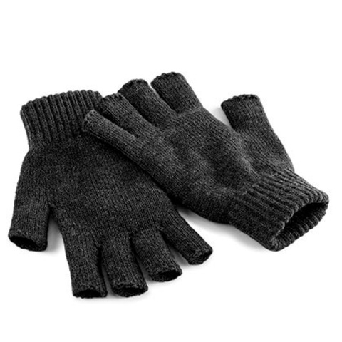 Fingerløse handsker-Grå