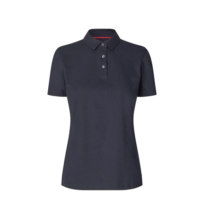 SEVEN SEAS Polo Shirt organic, Dame-Navy