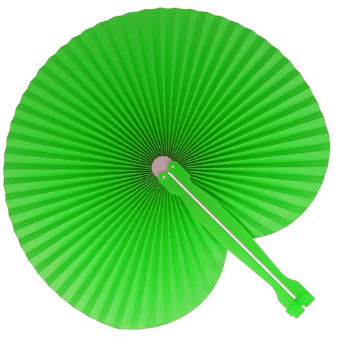 Mini foldbar håndventilator-Lime