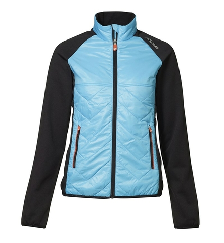 GEYSER Woman Cool Down Jacket-Aqua