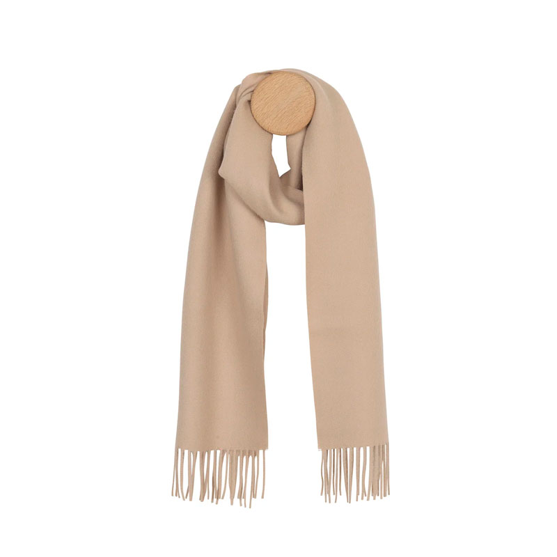 ELVANG Helsinki Tørklæde - Fair Trade-Beige